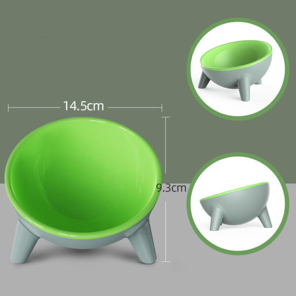 Cat Dog Bowl With Stand Pet Feeding Food Bowls Dogs Bunny Rabbit Nordic Color Feeder Product Supplies Pet Accessories - Image 3