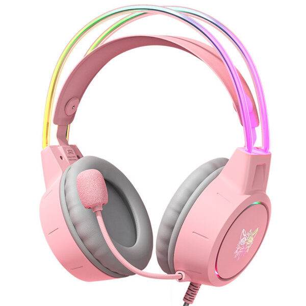 Headset Fashion Light-emitting Wired Gaming Headset - Image 5