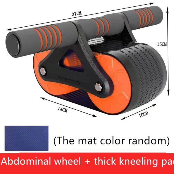 Double Wheel Abdominal Exerciser Women Men Automatic Rebound Ab Wheel Roller Waist Trainer Gym Sports Home Exercise Devices - Image 4