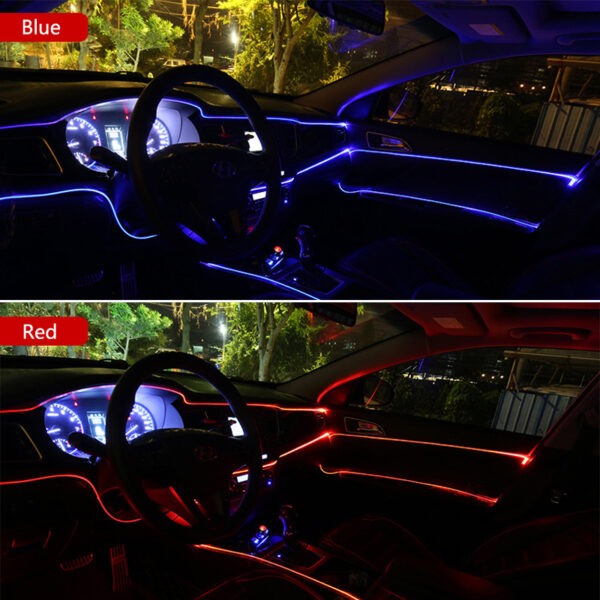 Car Led Strip Light For Neon Party Decoration Light Bicycle Dance Lamp 12V Waterproof USB Strips Lamps - Image 10