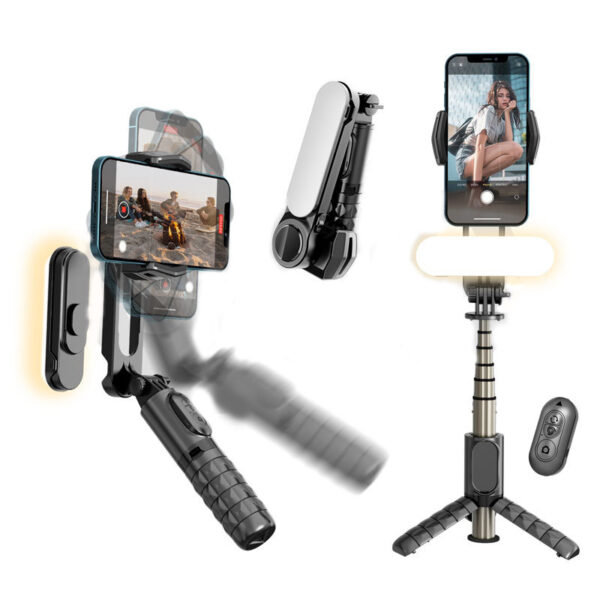 Handheld Gimbal And Bluetooth Selfie Stick Tripod - Image 4