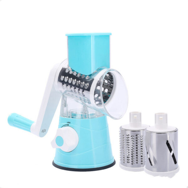 Kitchen Roller Vegetable Slicer Vertical Vegetable Cutter Rotary Grater Slicer For Fruit Vegetables And Nuts - Image 2