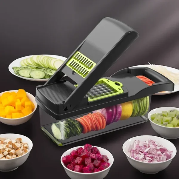 14/16 in 1 Multifunctional Vegetable Chopper Handle Food Grate Food Chopper Vegetable Slicer Dicer Cut Kitchen Items cocina - Image 9