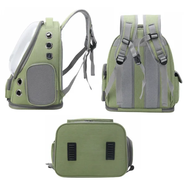 Transparent Pet Cat Carrier Bag Outdoor Travel Backpack for Cats Small Dogs Breathable Cat Carrying Bag Pet Supplies - Image 5